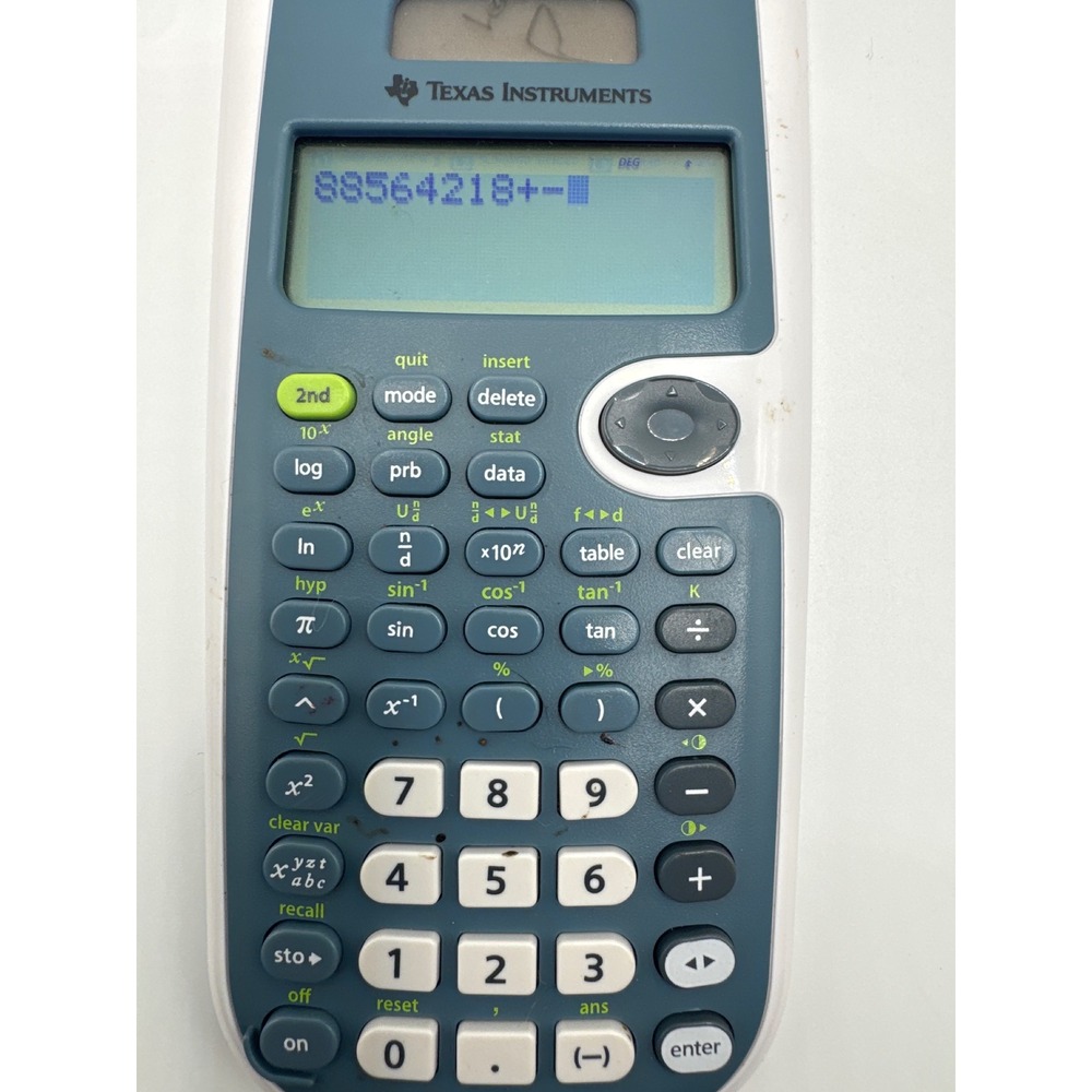 Texas Instruments TI-30XS MultiView Calculator Unisex OS Bl Excellent Scientific